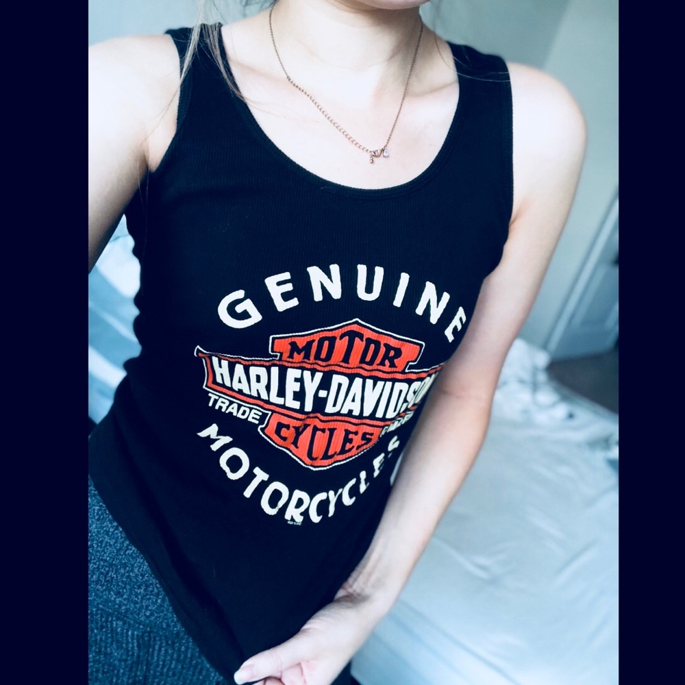 Vintage Harley Davidson Tank Top